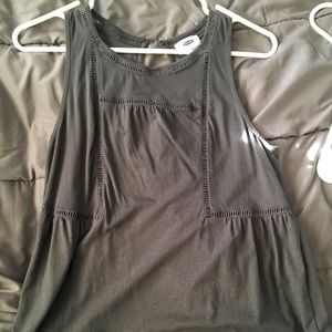 Old navy tank top.